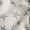 Plena bavlněná tisk Prem 70x70 šedá hvězda