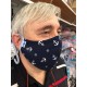  Herren Schutzmasken blauer Würfel:) mit oder ohne Tasche
