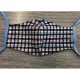  Herren Schutzmasken blauer Würfel:) mit oder ohne Tasche